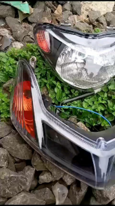 Paket Costum Mio Smile Reflektor & Lampu Depan Mio Smile Custom