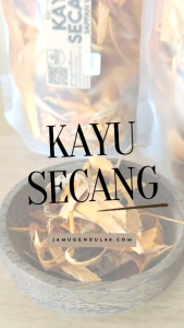 Kayu Secang - Ragam Rempah Jamu Gendul 88