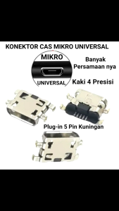 Konektor Cas Mikro Infinix All Universal Ori New Isi Selusin