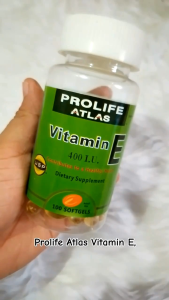 Prolife Atlas VITAMIN E 400 IU 100 Softgels