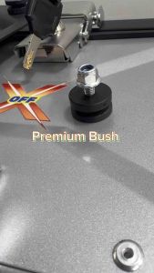 TopMotor Universal Bush for Aluminum Box Side Box Top Box Buckle Holder Pad Side Box Base Plate Bush Bracket Screw Universal Base Plate Bush