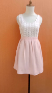 mini midi dress wanita salem pastel XXI cewek S kutung MEWAH brokat cute anak remaja dewasa