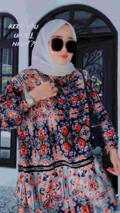 setelan wanita terbaru cutbray oneset sky premium rayon diamond kekinian