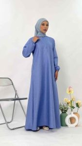 Gamis Polos Abaya bahan madinah by riZAru