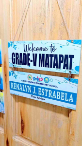 Customized Wall Hanging Name Plate: 2layers & 3layers