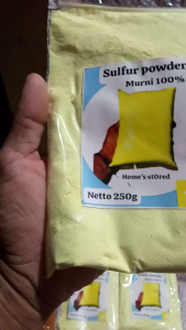 sulfur powder belerang halus 250gram belerang bubuk khusus