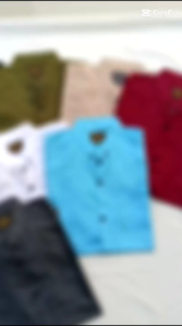 Kemeja pria Atasan pria Baju  pria Kemeja pendek Kemeja polos