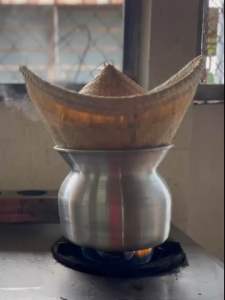 หวดหนึ่งข้าวเหนียว หวดซิกแบบมีขอบ ใช้กับหม้อ 20-24 ซม