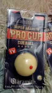 1PC ARAMITH PRO CUP CUE BALL