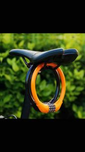 ( GEMBOK 3242 BAJA ) Kunci Pengaman Gembok Motor Sepeda Pintu Pagar Bicycle Lock Kode Angka 4 Digit