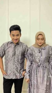 Baju Muslim Pasangan Kondangan: Gamis & Kemeja Pria Kekinian