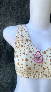 Bra wanita/miniset tanpa busa kawat dan pengait cocok untuk busui