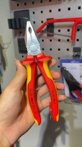 Kềm Đa Năng Cách Điện 1000v Knipex 03 06 180 T (706010) - Hàng Chính Hãng 100% từ Đức