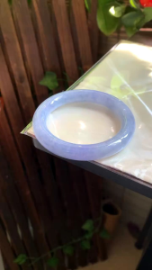 Jadeite jade lavender 54.8mm