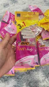 Dao Cạo Nữ BIC 2 Lưỡi Chính Hãng Gói 4 Cây