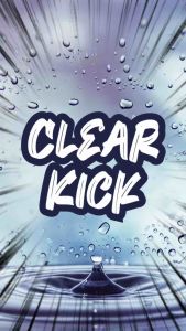 น้ำยาล้างแก้ว ขนาด 250 ml Clear Kick สูตรเข้มข้น ขจัดคราบฝังแน่น น้ำยาล้างเครื่องแก้ว พร้อมเกลือและแปรงขัด