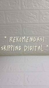 DIGITAL JUMP ROPE WITH COUNTER 113 TANPA BOLA / LOMPAT TALI HITUNG KALORI