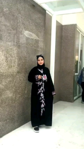 Abaya Terpopuler Bordir Sakura Best Seller