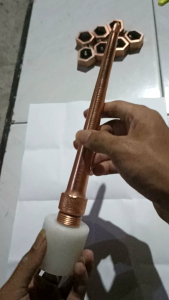 Sok Teflon Isolator Konektor Penangkal Anti Petir Untuk Rumah 3/4 Inch dan 1 Inch