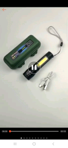 LED Cree Mini Flashlight Rechargeable USB Charger