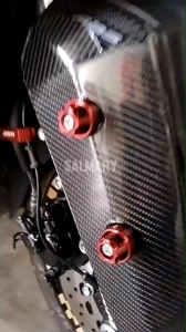 Jalu Spakbor Monel Jalu Body Jalu Knalpot Universal Buat Nmax Aerox Lexi Ninja 250 PCX Xmax R15 R25