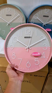 Jam dinding diamond cantik 30cm sweep silent 3015