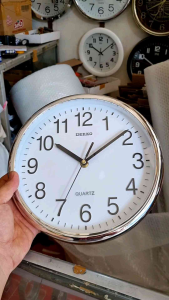 Jam dinding dekko minimalis sweep silent