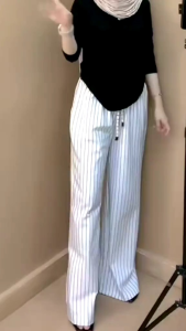 Js.EVERDAY Pants Celana Panjang Wanita Baggy Kantor Kuliah