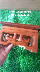 Kỷ Vuông Đế Bát Hương chất liệu gỗ Hương sang trọng bền đẹp