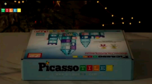 Picasso Tiles magnetic tiles 72pc Ice Castle Magnet Building Tiles with Characters STEAM