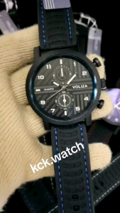 JAM TANGAN COWOK VOLIZA Karet Watches TALI RUBBER TYPE B250 ORIGINAL