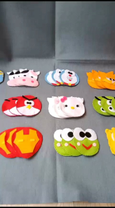 amplop lebaran/Natal/tahun baru flanel karakter