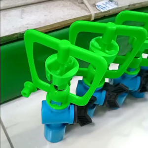 สปริงเกอร์ n i k k o 2 in 1 เปลี่ยนรูน้ำได้มีติ่งพร้อมวาล์ว PVCแพ็ค 5 ตัว