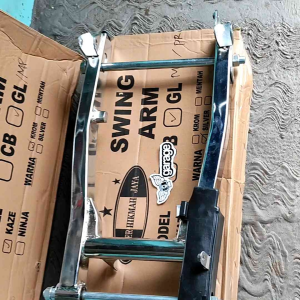 ARM KAZE GL pro glmex GL NEOTEK arem kaze Megapro CROME FULLSET Tinggal pasang Bahan tebal