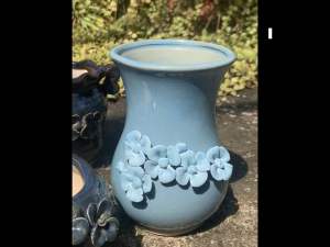 Chậu trồng cây sen đá/xương rồng/rau má Nhật nhập Trung hồ lô hoa nổi tông xanh