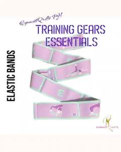 GymnastiQrafts | Junior Elastic Band - 8 hole for Rhythmic Gymnastics Training