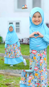 [GRATIS TAS]  Raggakids Gamis Anak Terbaru RG65