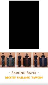 TERLARIS 3pcs 90ribu Sarung Batik Dewasa Pria Wanita Motif Sarwon Viral Kekinian Katun Poly