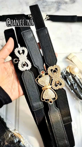 ikat pinggang wanita casual formal elastis