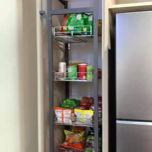 STAINLESS STEEL PANTRY SWING OUT 6LAYERS/12BASKETS (GS05-02C)