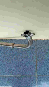 Knalpot Moncong Kenochi/Cincin Type Luster Full System. All matic. Nmax Aerox Pcx Vario Beat Mio dll. Inlet 26-32mm Motocylce