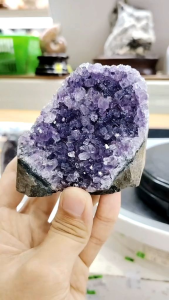Natural Uruguay High Grade Amethyst Druse Ornament A19
