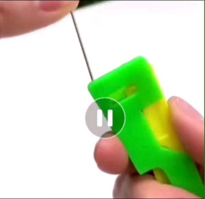 AUTOMATIC NEEDLE THREADER/THREAD GUIDE NEEDLE/MATA NENEK/ALAT BANTU MASUK BENANG