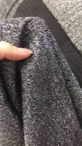 Vải thun Asitas nhũ kim tuyến màu bạc co giãn 4 chiều mềm rũ (khổ 1m7)may đầm váy dạ hội áo dài đầm thiết kế