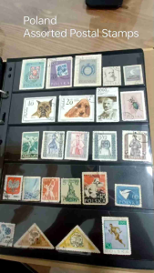 Pre-owned Poland assorted postal stamps collection mix era 24pcs  *Actual stamps picture taken from album.   All orders will be shipped within two working days.   Free courier delivery with tracking number value related insurances and compensation