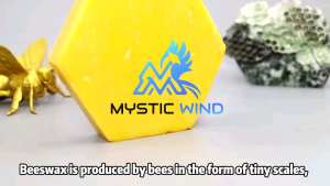 Pure Natural Beeswax Block - (Food Grade) | High-Quality | Perfect for DIY Skincare Candles and Food Wrapping