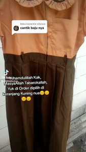 Gamis Sekolah SD Pramuka dan Merah Putih Shafiya Kids Gamis SD