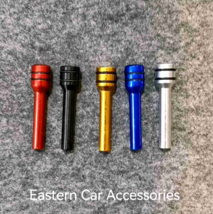 1pcs Car Safety Door Lock Knob Pin Aluminum Alloy Interior Replacement Door Pin