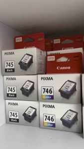 ตลับหมึก CANON PG -745 + CL -746 BK+CL ของแท้ ***มีตลับ มือ 2 พร้อมเติมหมึกพร้อมใช้ในช่องตัวเลือกสินค้า***