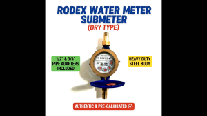 Rodex Dry Type Water Meter Submeter LXS-15E Watermeter